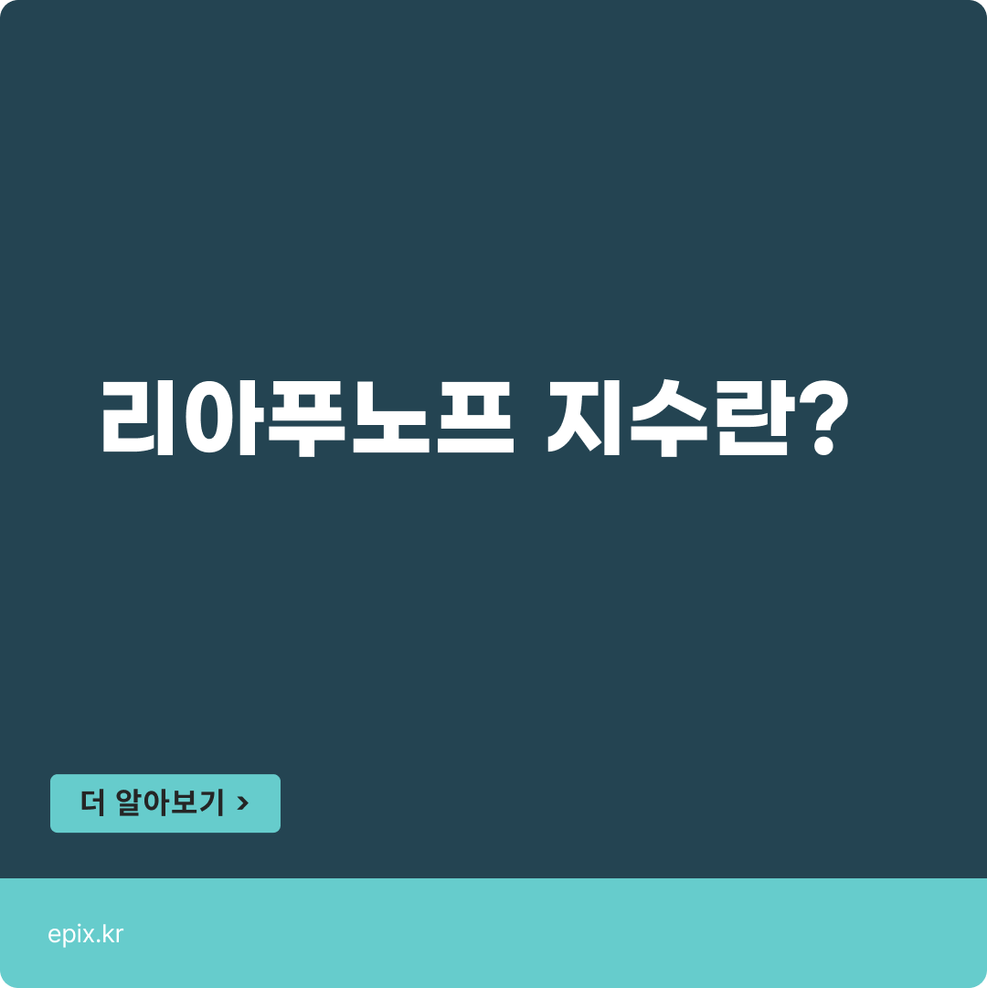 리아푸노프(랴푸노프) 지수란? Lyapunov exponents